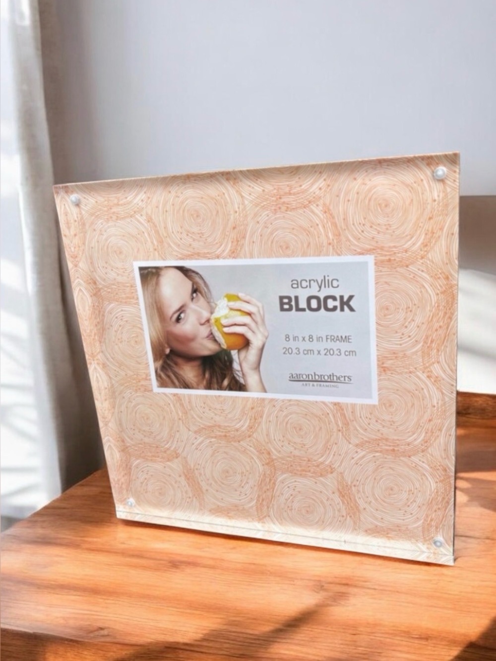 8 x 8” Acrylic Block Picture Frame - Picture 11 of 11